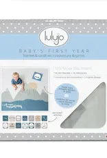 Lulujo Baby's 1st Year Swaddle & Milestone Cards - Move Mountains