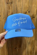Blonde Ambition Sunshine State Of Mind Tucker Hat, Light Blue