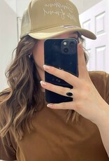 Blonde Ambition Sunshine State Of Mind Trucker Hat, Khaki