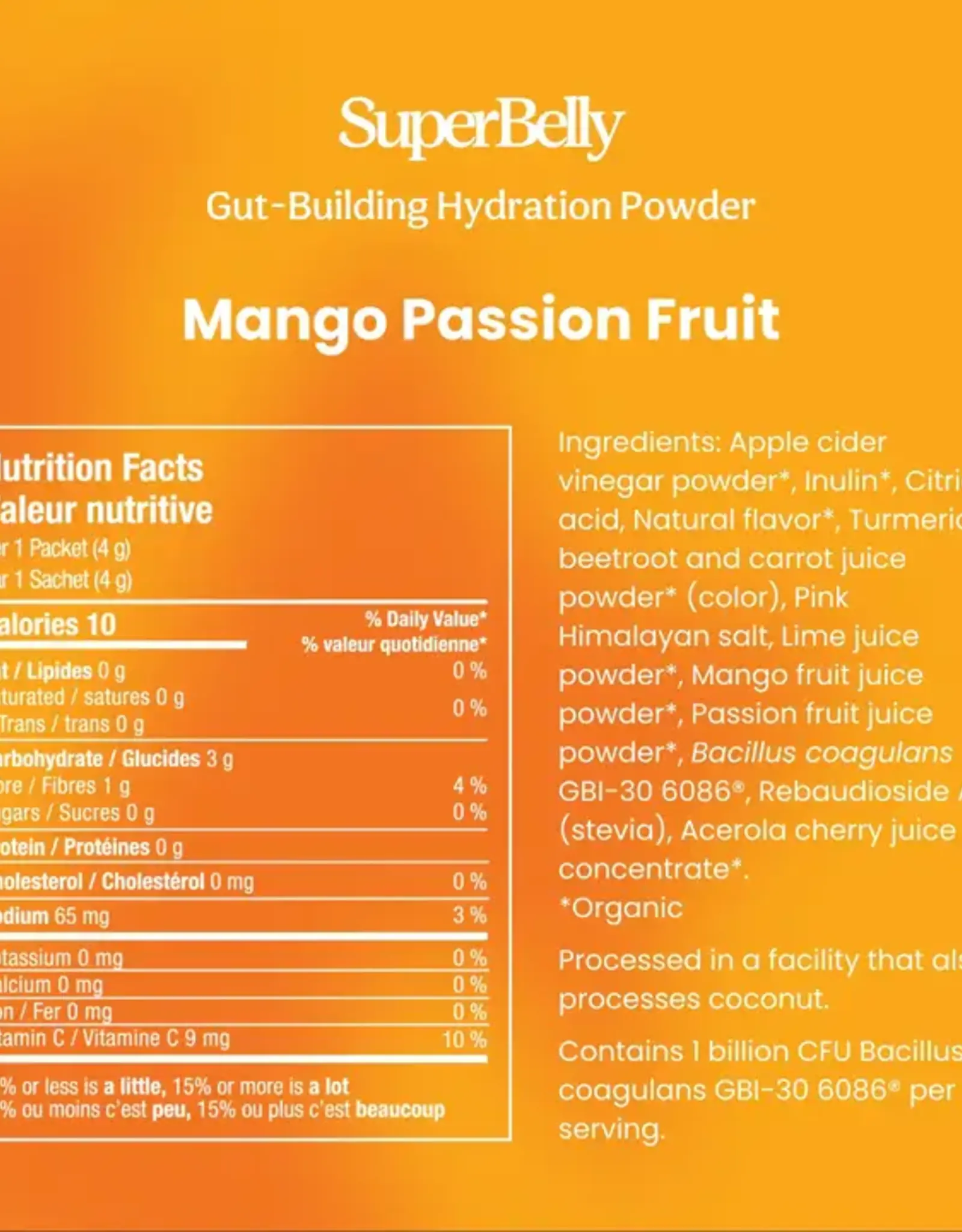 Blume Superbelly Hydration & Gut Mix, Mango Passionfruit