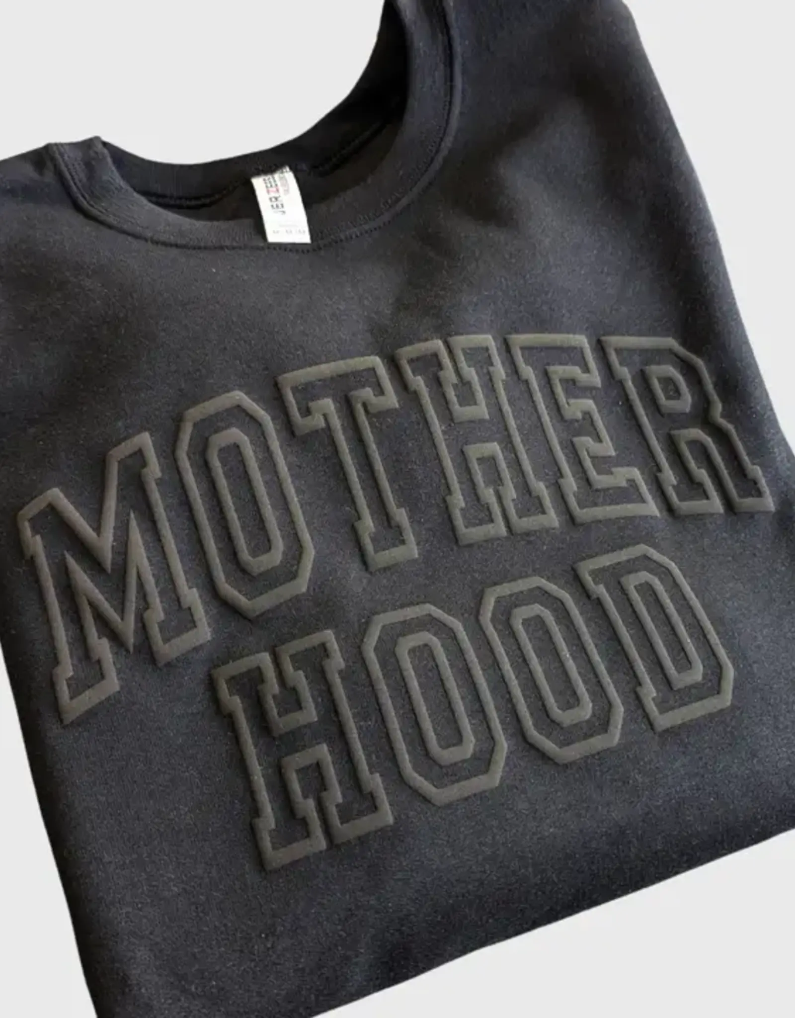 Petitrue Motherhood Puff Print Crewneck