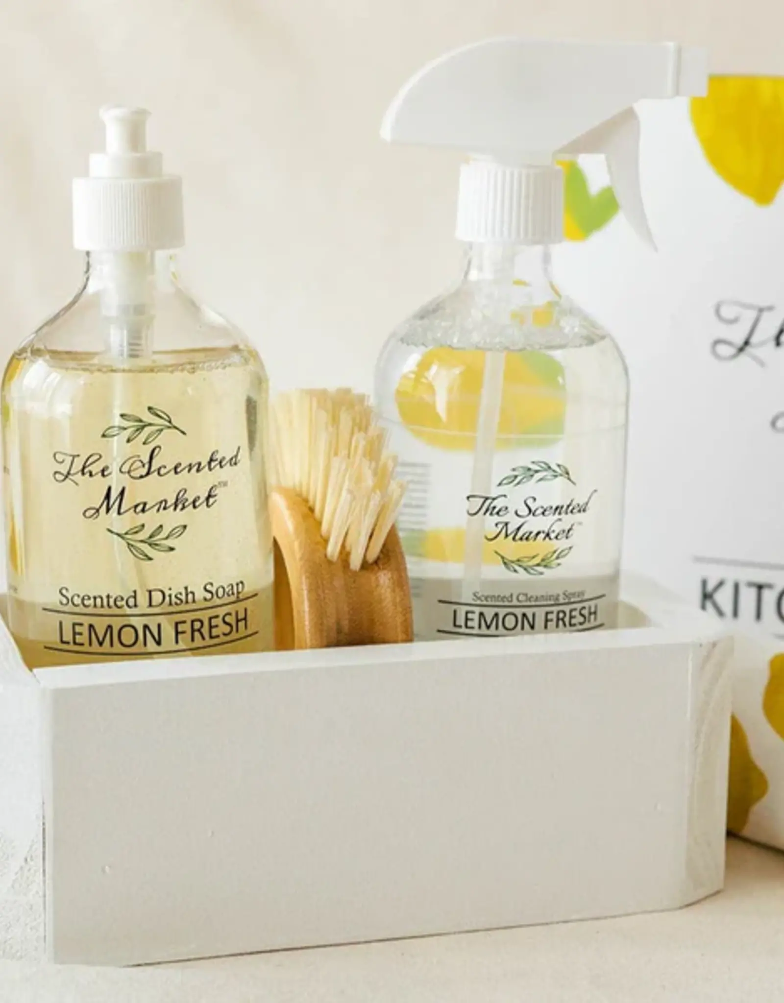 The Scented Market Kitchen Clean Box- Lemon Fresh
