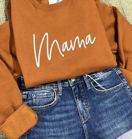 Blonde Ambition Graphic Sweatshirt, Mama, Toffee