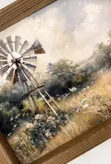 Ashwood Designs Framed Art, 9x11 Windmill