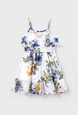 PatPat Toddler Floral Belted Dress