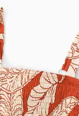 Petitrue Toddler Leaf Print Dress