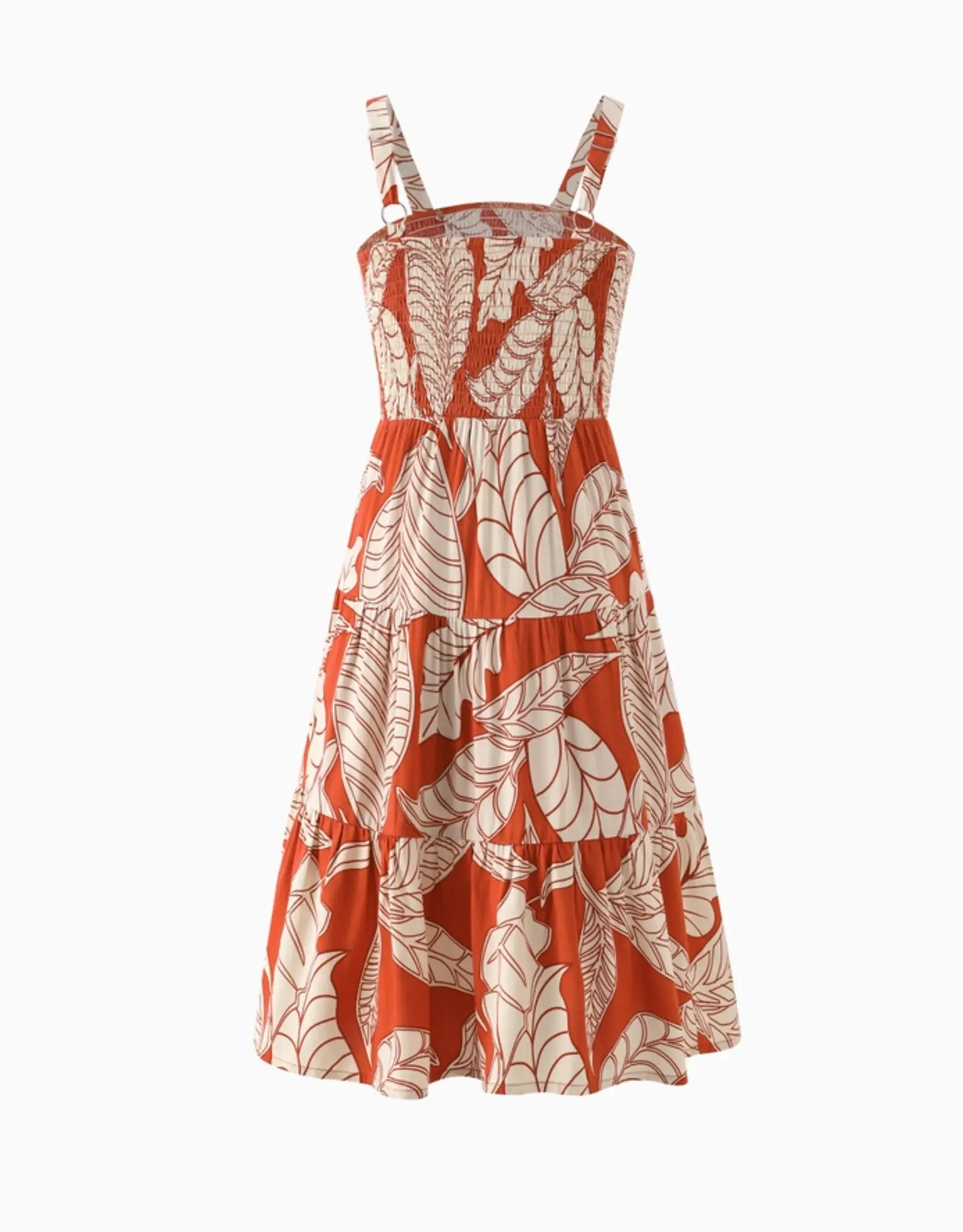 Petitrue Toddler Leaf Print Dress