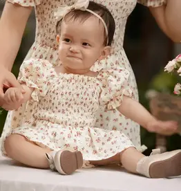 PatPat Shirred Bodice, Floral Dress