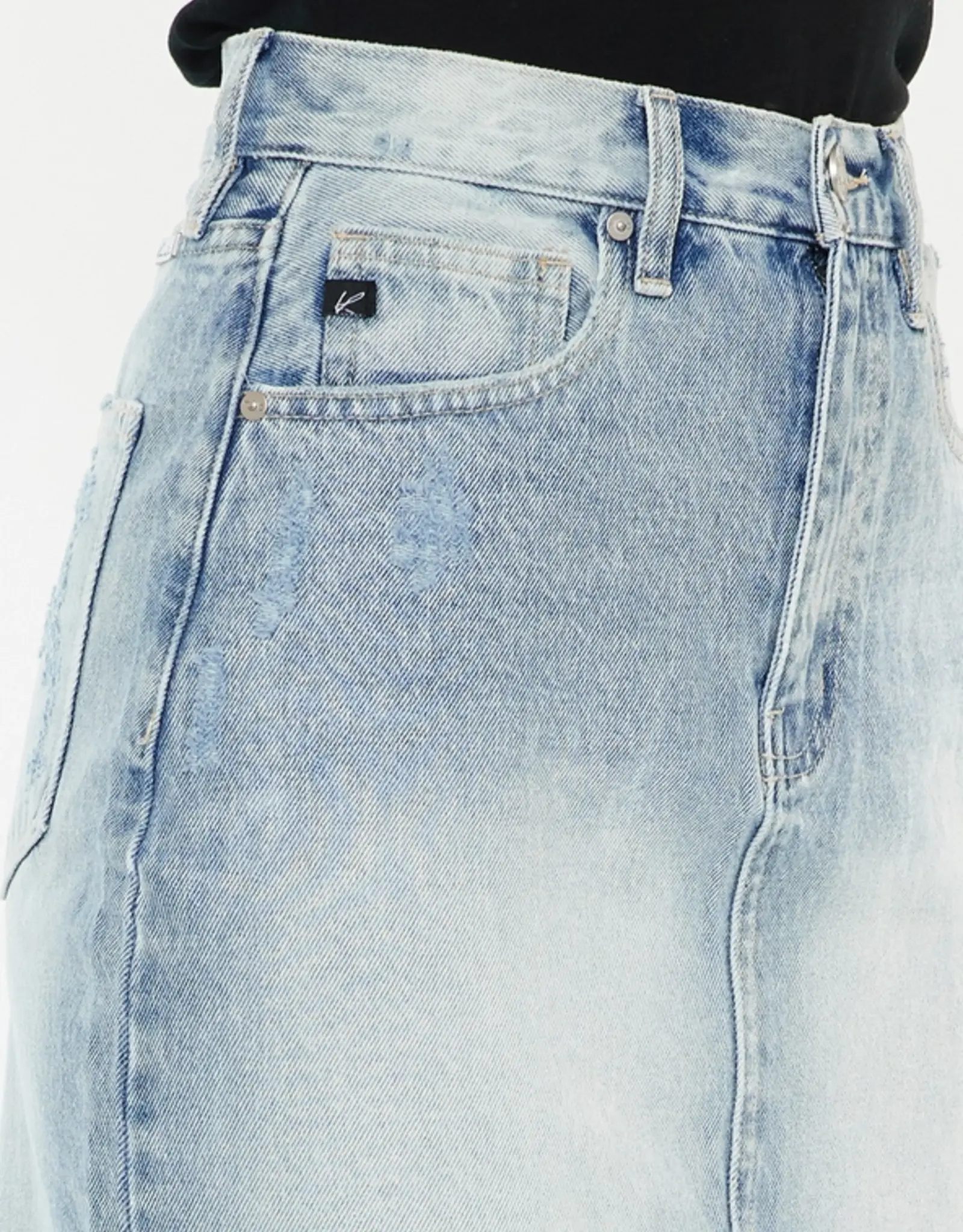 KanCan 90's Maxi Denim Skirt