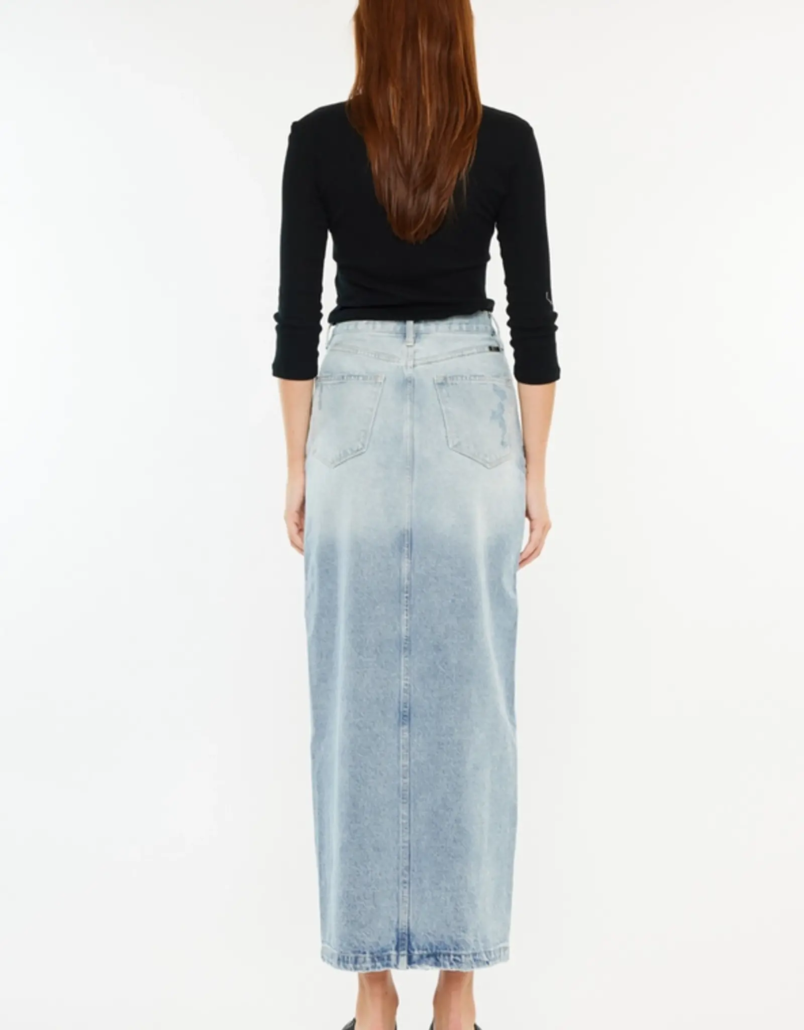 KanCan 90's Maxi Denim Skirt