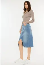 KanCan Demi High Rise Midi Skirt