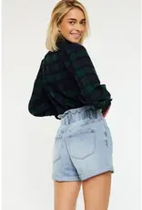 KanCan Kenzie High Rise Paper Bag Short