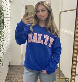 Blonde Ambition Salty Cozy Crew Neck Sweater