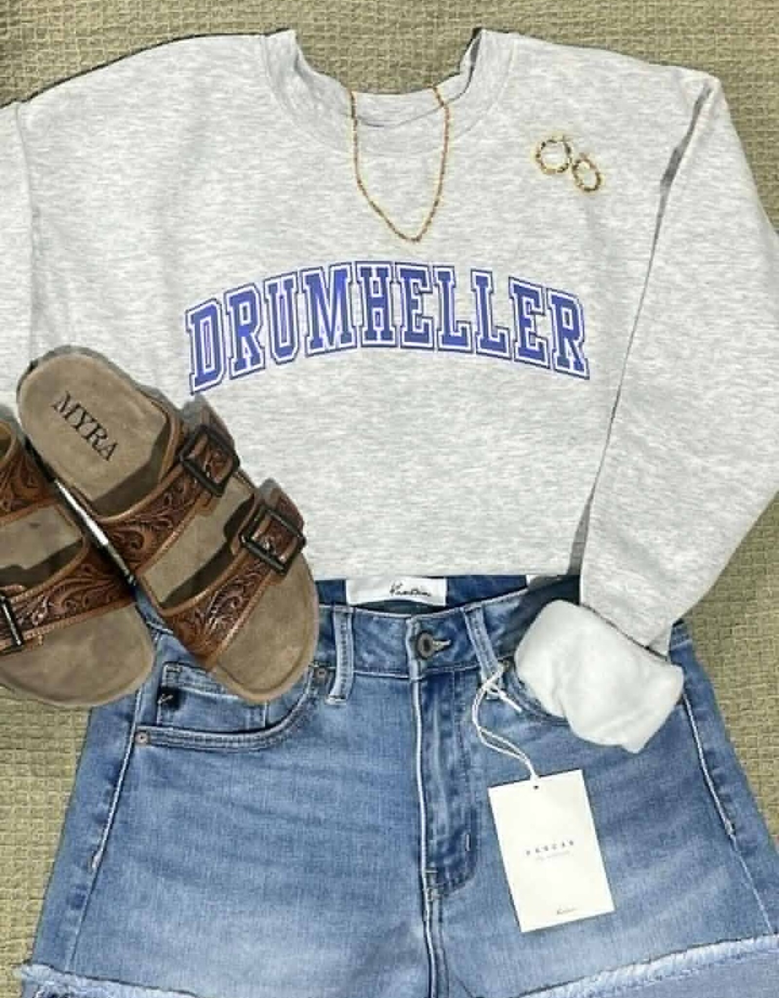 Blonde Ambition Drumheller Classic Crewneck,