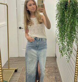 KanCan 90's Maxi Denim Skirt