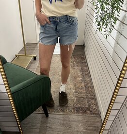 KanCan Mid Rise Boyfriend Fit Shorts