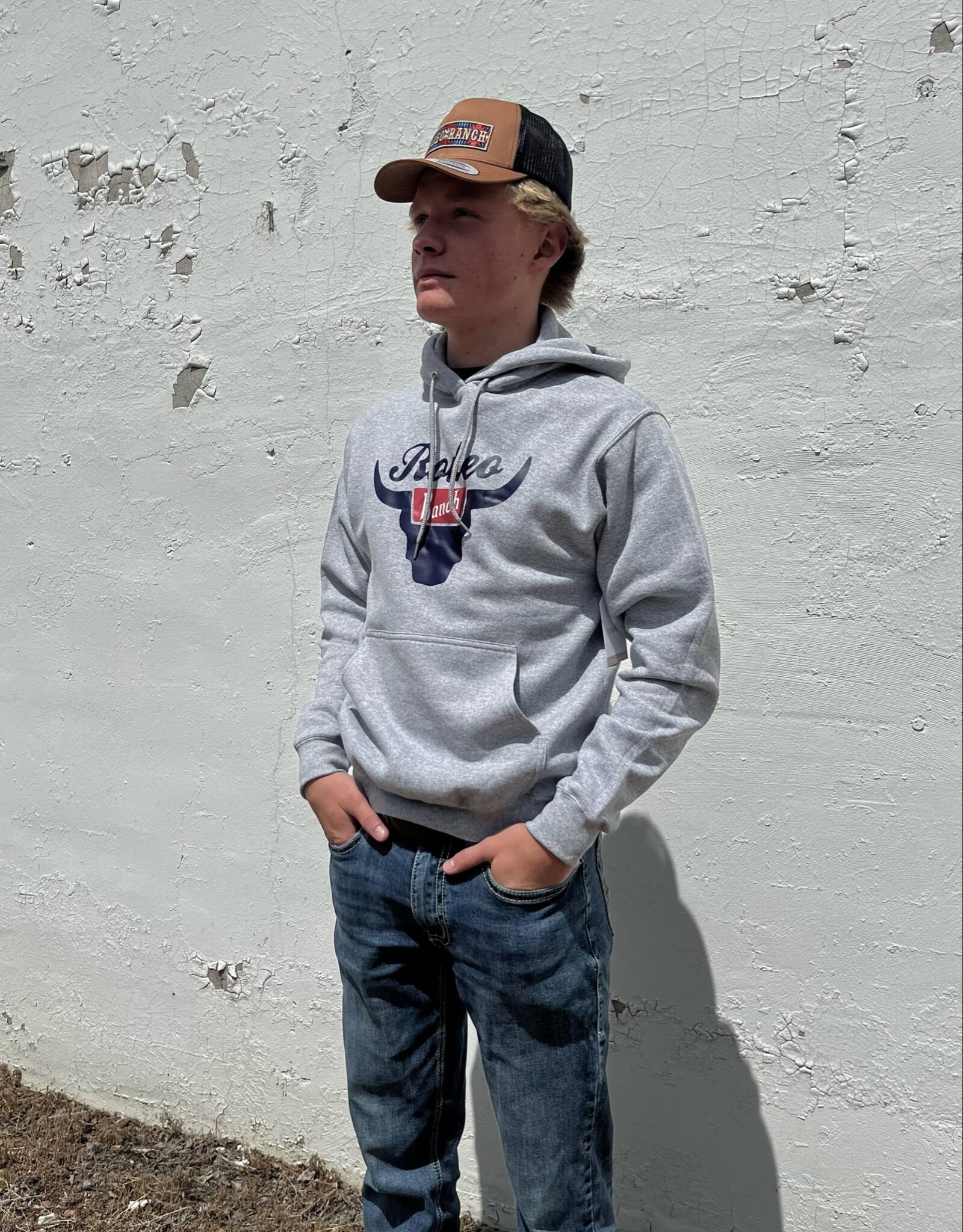 Rodeo Ranch Banquet Hoodie, Sport Grey