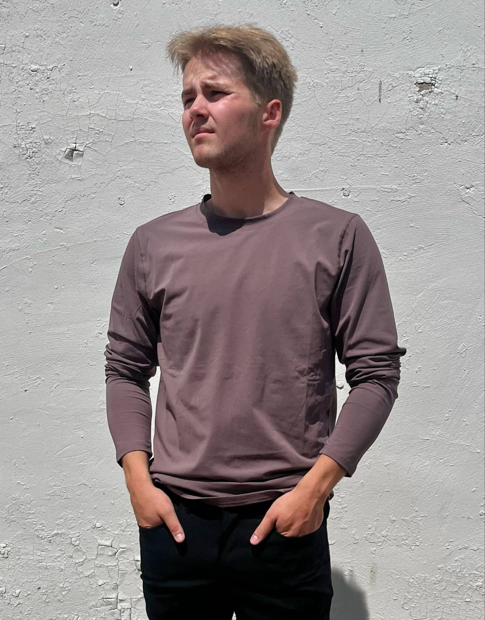 Mono B Cotton Blend Long Sleeve