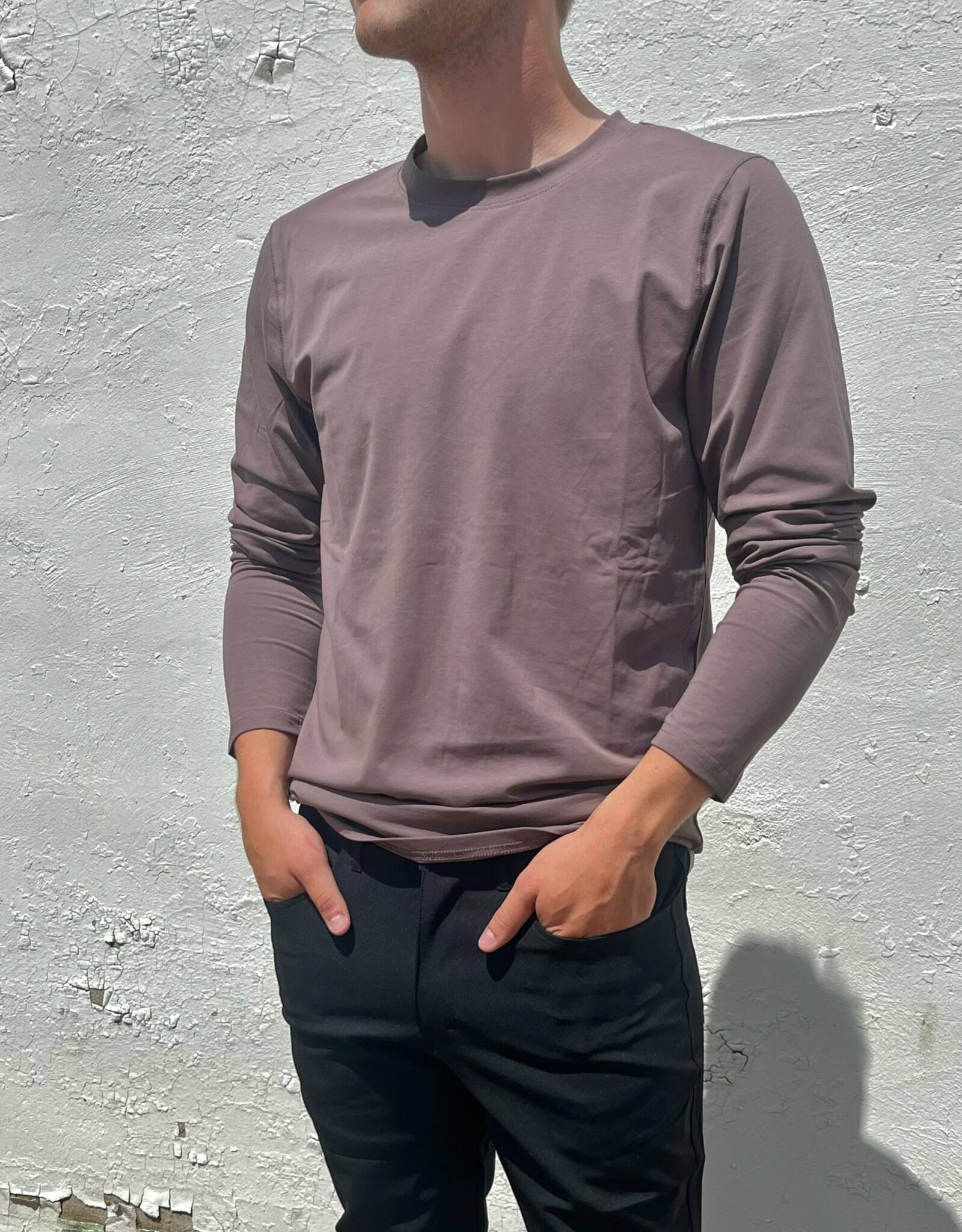 Mono B Cotton Blend Long Sleeve
