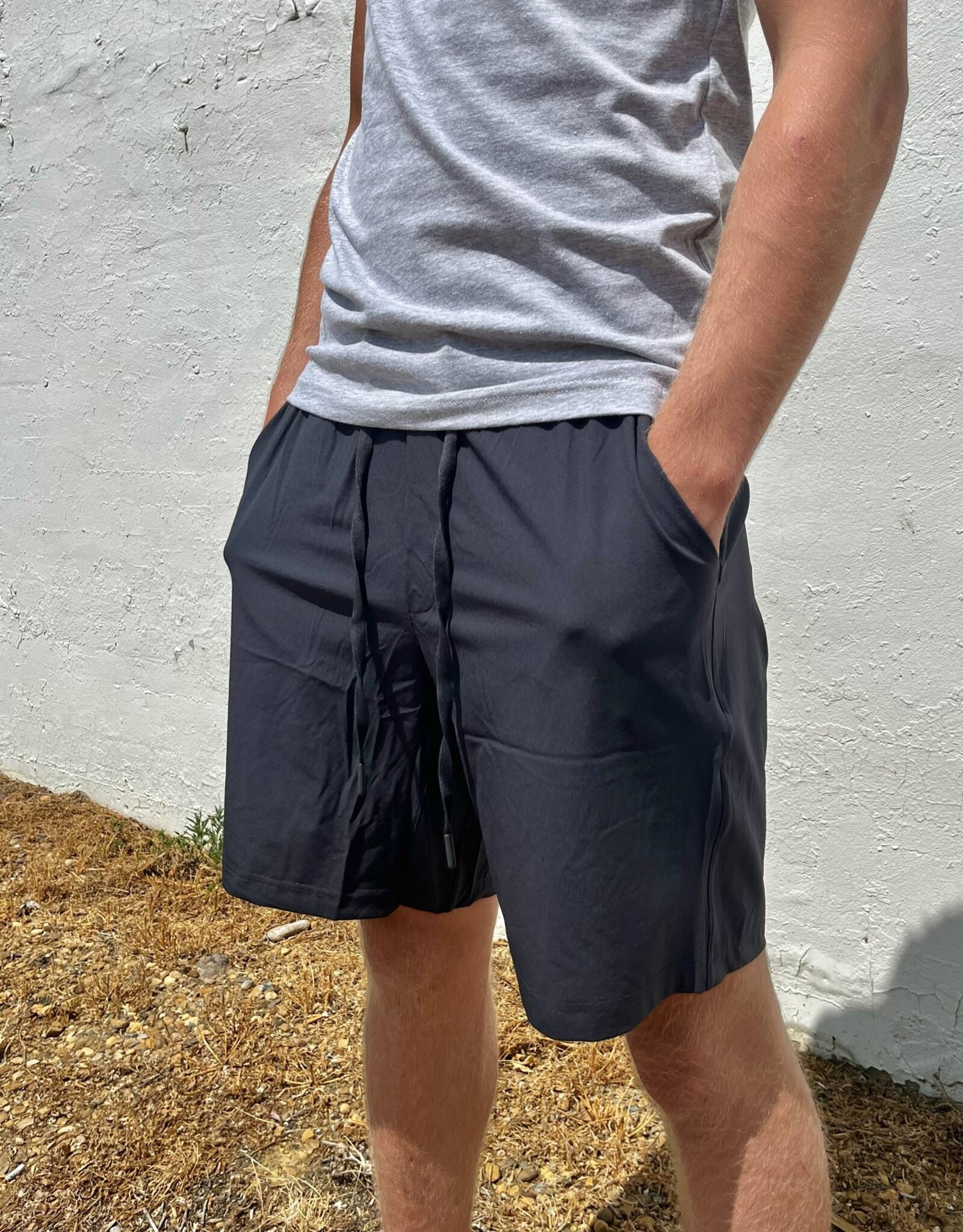 Mono B Drawstring Shorts with Pockets