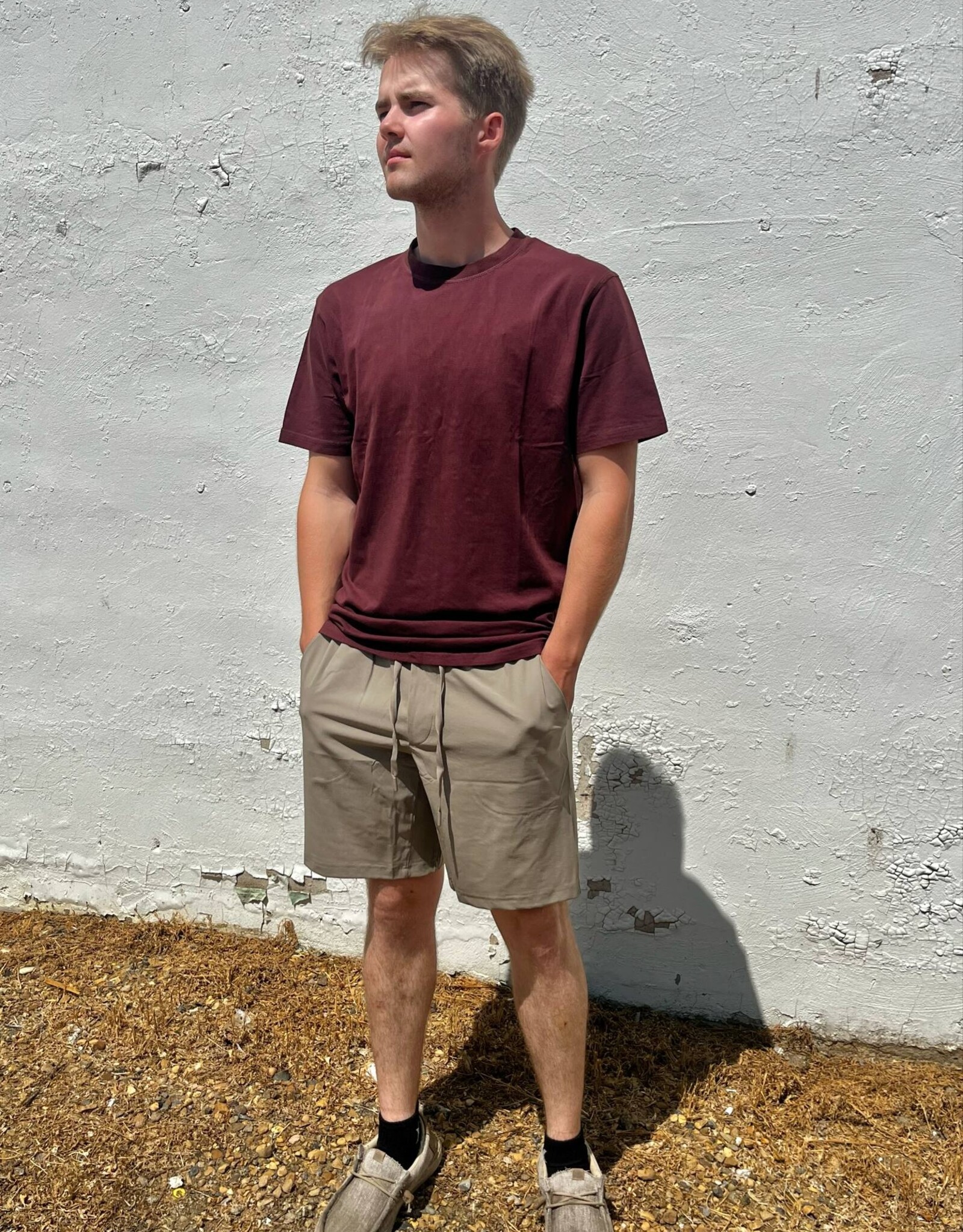 Mono B Cotton Blend Short Sleeve Tee