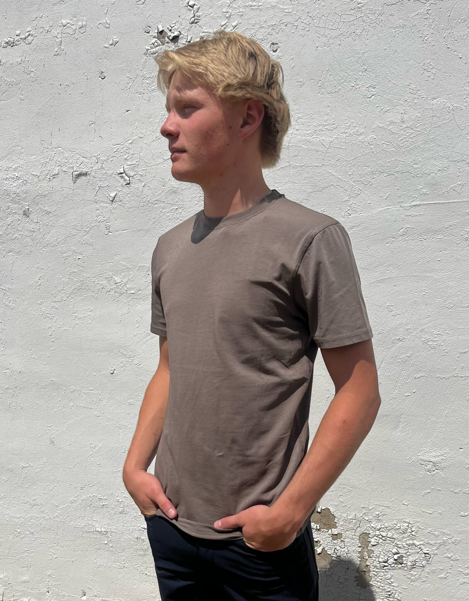 Mono B Cotton Blend Short Sleeve Tee