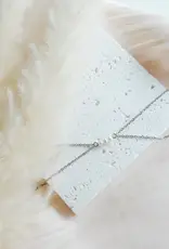 Sweet Three Designs Gulf Shores Anklet, Silver