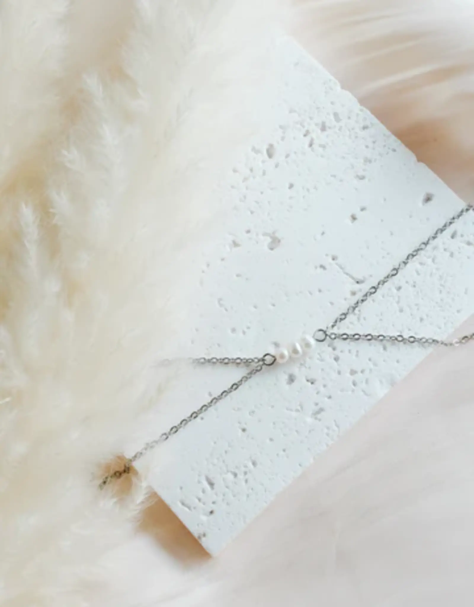 Sweet Three Designs Gulf Shores Anklet, Silver