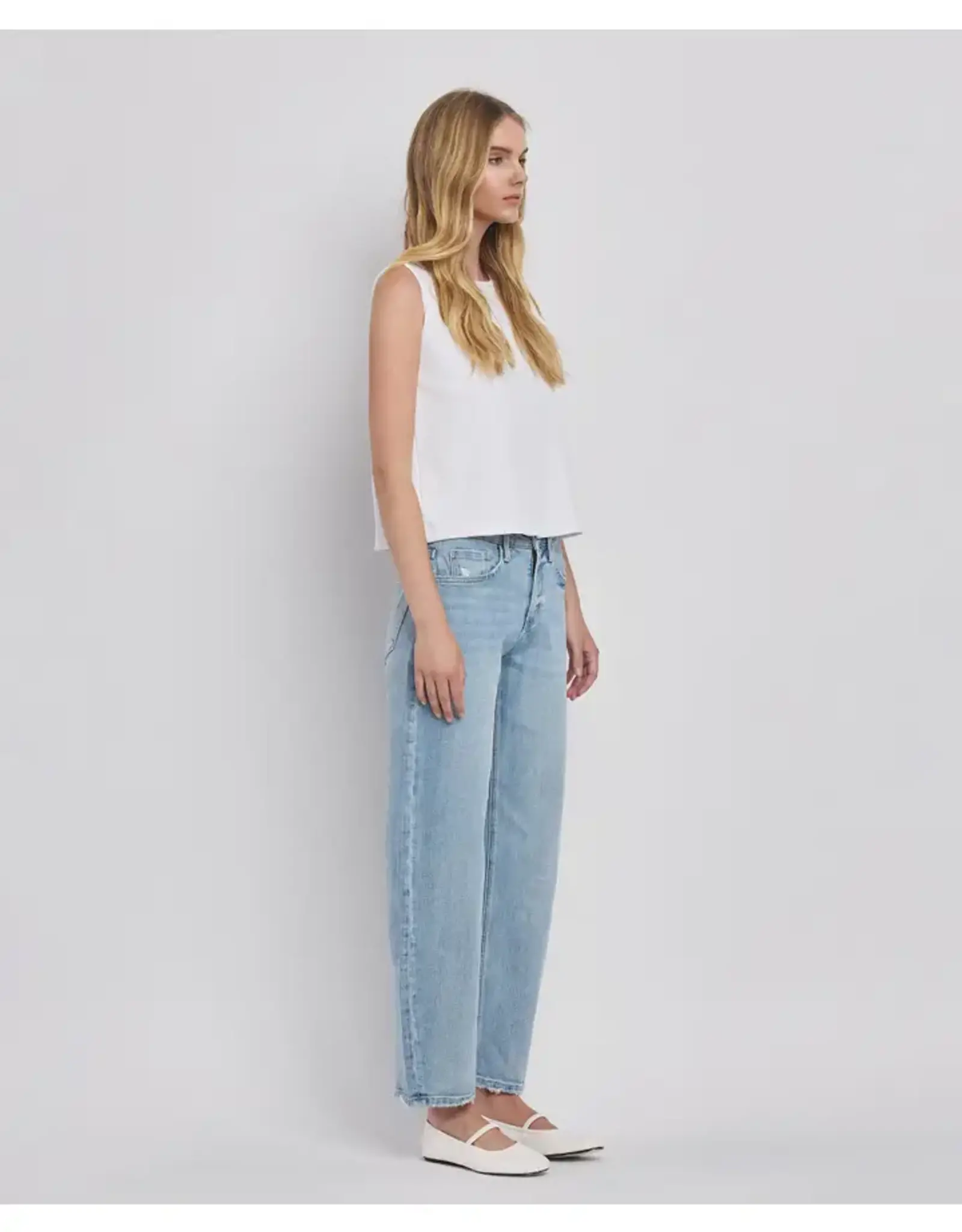 Vervet Regular High Rise Barrel Leg Jeans
