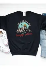 Blonde Ambition The Mountains Are My Happy Place Crewneck