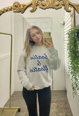 Blonde Ambition Boatin' & Floatin' Cozy Crewneck, Ash Blonde Ambition Boatin' & Floatin' Cozy Crewneck, Ash