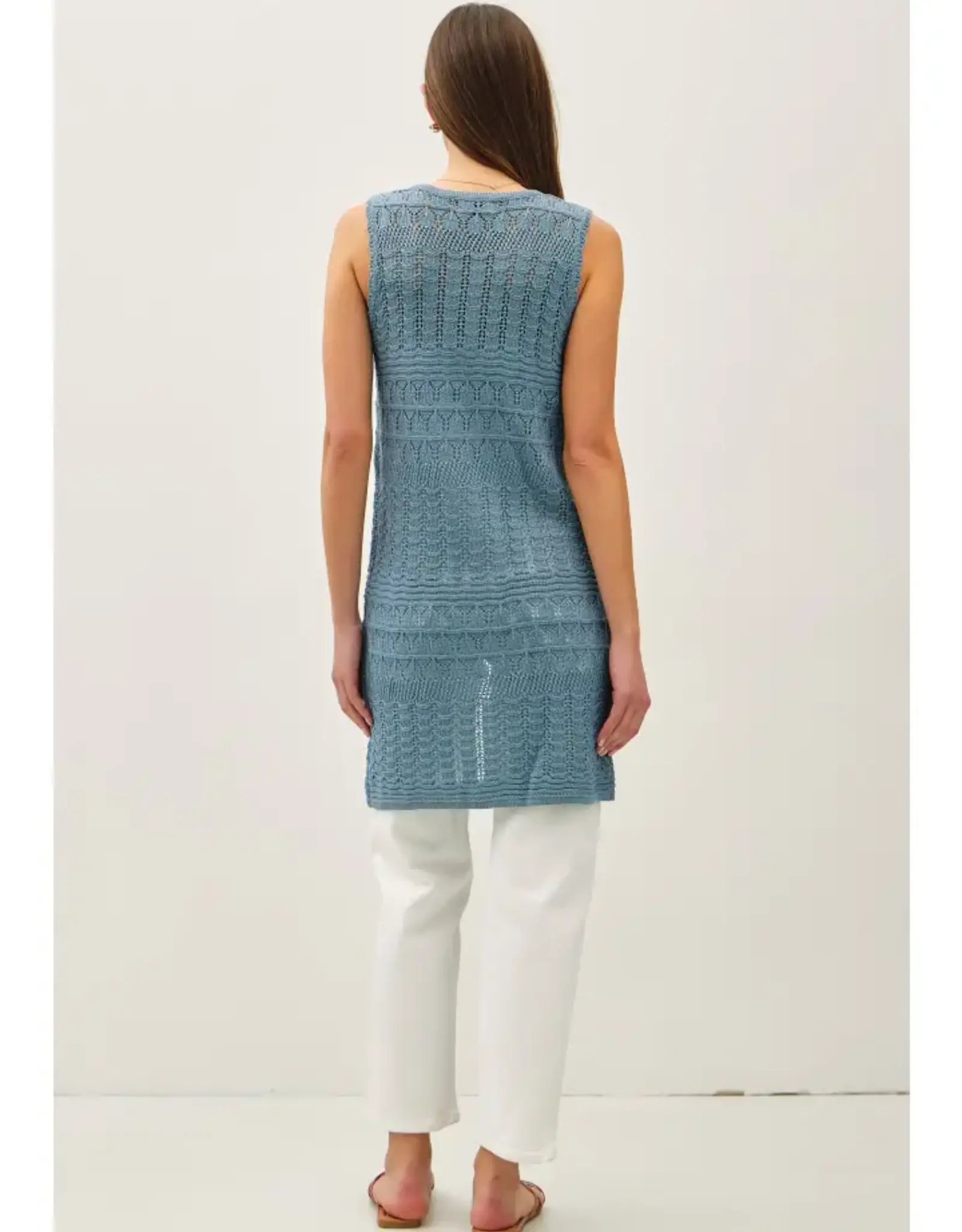 Crochet Knit Duster