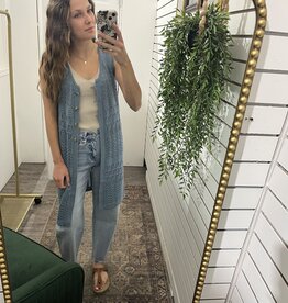 Crochet Knit Duster