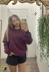 Mono B Classic Fit Fleece Sweatshirt, Asstd