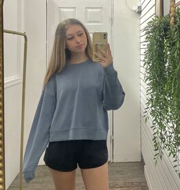 Mono B Laguna Drop Shoulder Sweatshirt
