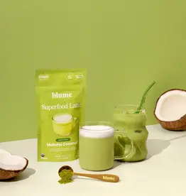 Blume Superbelly Hydration & Gut Latte Powder, Matcha Coconut