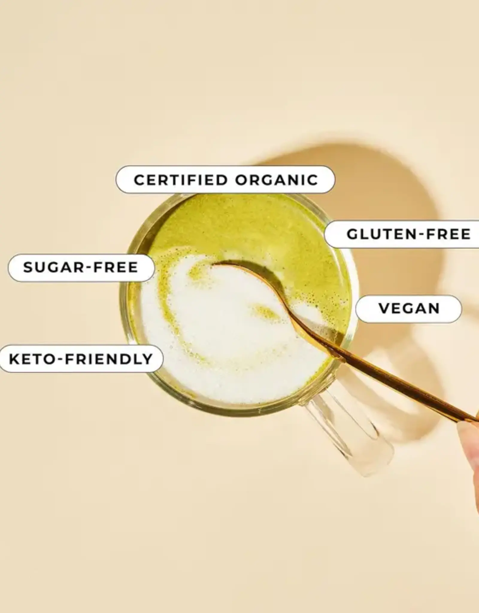 Blume Superbelly Hydration & Gut Latte Powder, Matcha Coconut