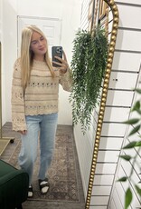 Open Knit Pullover