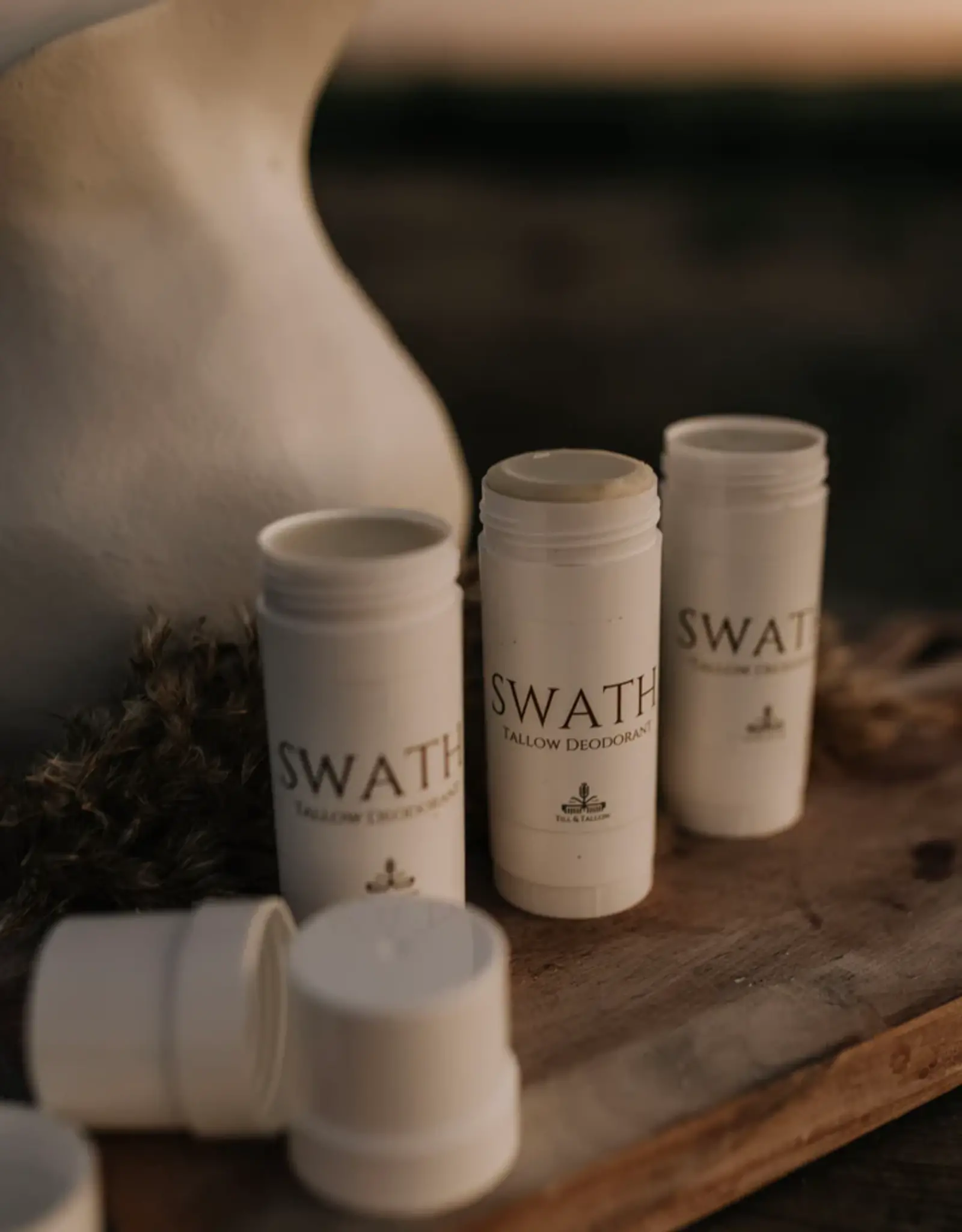 Till & Tallow Tallow Infused Deodorant, Swath