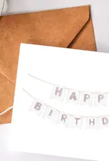 Balsam Paper Co Greeting Card, Banner Happy Birthday Balsam Paper Co Greeting Card, Banner Happy Birthday