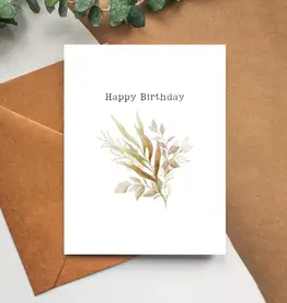 Balsam Paper Co Greeting Card, Branch Happy Birthday