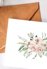 Balsam Paper Co Greeting Card, Floral Water Colour