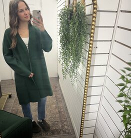 Open Front Knit Cardigan