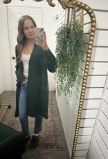 Open Front Knit Cardigan