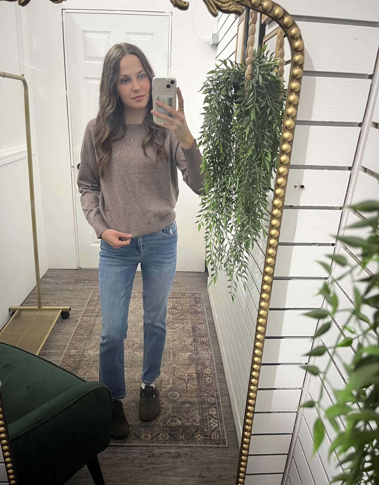 Crewneck Knit Sweater