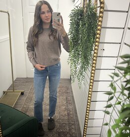 Crewneck Knit Sweater