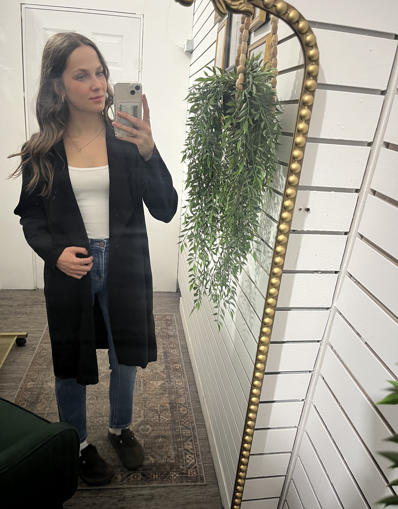 Longline Knit Cardigan