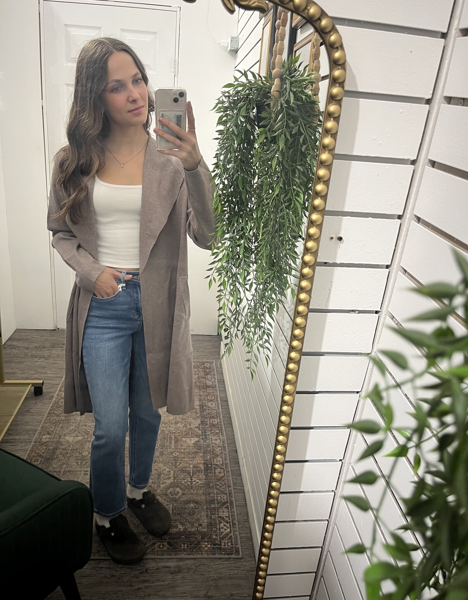 Longline Knit Cardigan