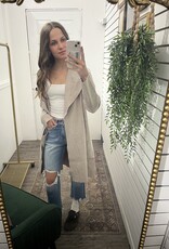Longline Knit Cardigan