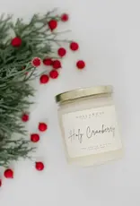 Hollowood Home Soy Candle,  Holy Cranberry
